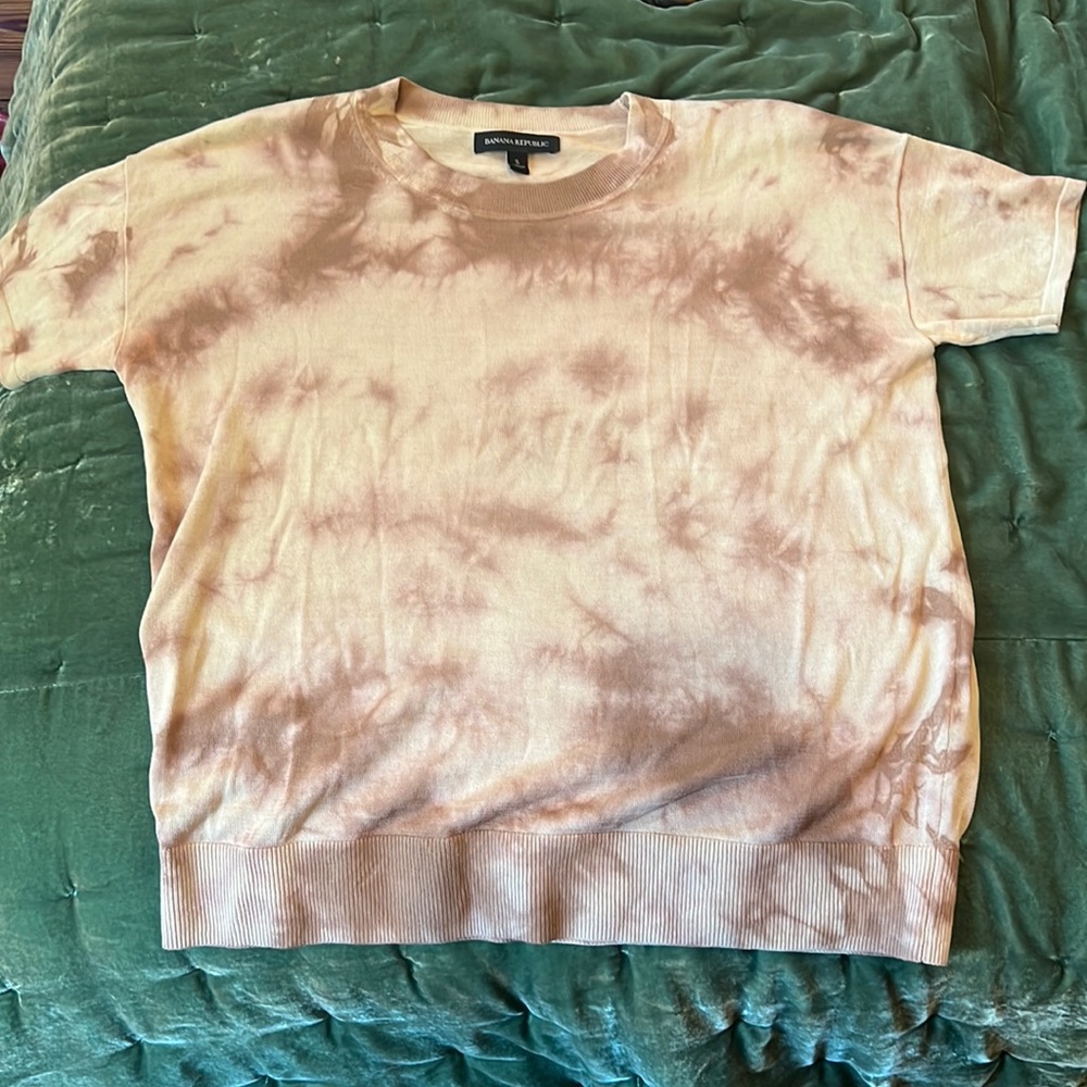 BANANA REPUBLIC KNIT TYEDYE TEE